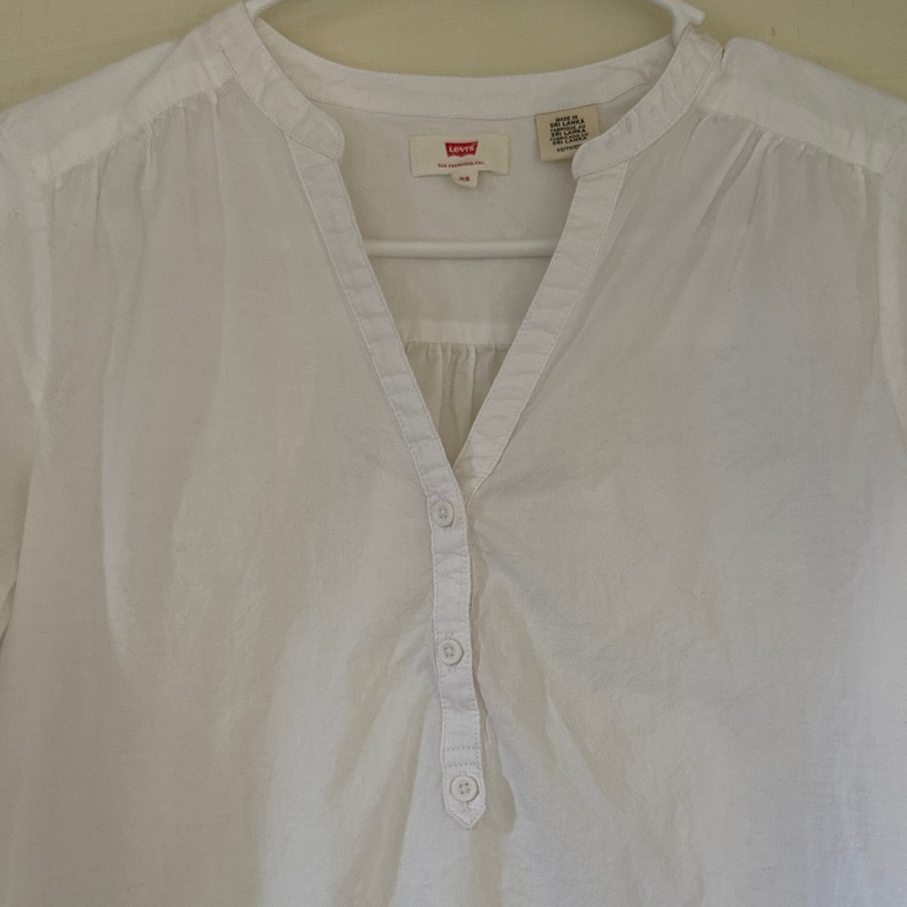 Levi's White Women's Blouse XS - Picture 6 of 6